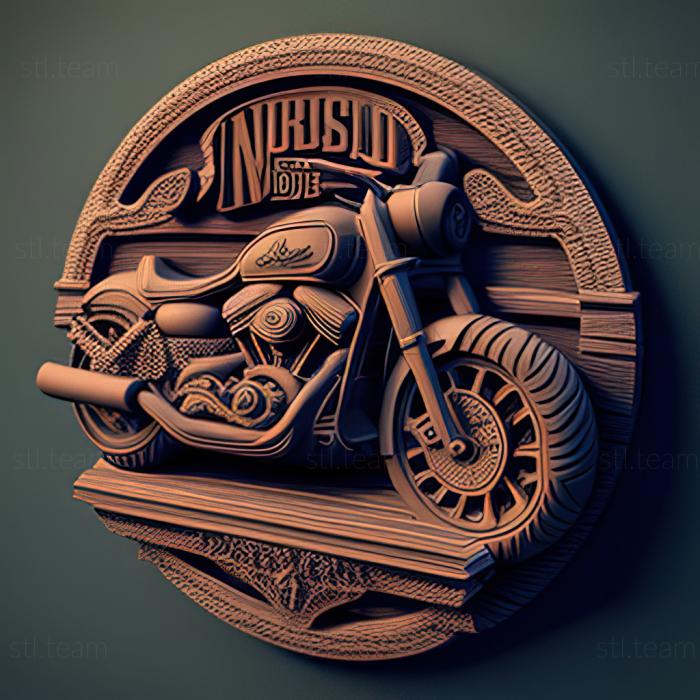 3D модель Harley-Davidson Street Rod (STL)